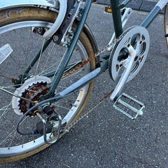 変速ギア付き自転車の画像