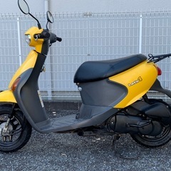 【※期間限定！】バッテリー新品・オイル交換・シート張り替え済み♪その他軽整備済ですぐ乗れる！通勤・通学・普段乗りに最適な原付バイク／スズキ レッツ4 インジェクション搭載 CA45A型 スクーター   の画像