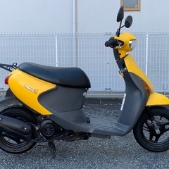 【※期間限定！】バッテリー新品・オイル交換・シート張り替え済み♪その他軽整備済ですぐ乗れる！通勤・通学・普段乗りに最適な原付バイク／スズキ レッツ4 インジェクション搭載 CA45A型 スクーター   の画像