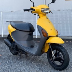 【※期間限定！】バッテリー新品・オイル交換・シート張り替え済み♪その他軽整備済ですぐ乗れる！通勤・通学・普段乗りに最適な原付バイク／スズキ レッツ4 インジェクション搭載 CA45A型 スクーター   の画像