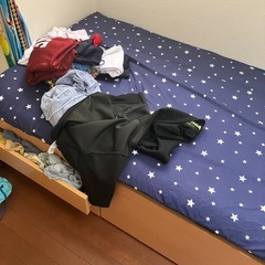 シングルベッドの画像