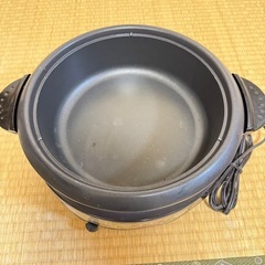 電気グリル鍋　プレート2枚付きの画像