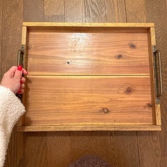 【取引中】お譲りします❤️アンティーク ヴィンテージ❤️カフェトレイ❤️JR伊丹駅前の画像