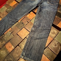 ジーンズ デニムパンツ　EDWIN 503 レディース　28 ウエスト61 ヒップ88 の画像