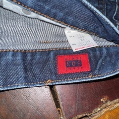 ジーンズ デニムパンツ　EDWIN 503 レディース　28 ウエスト61 ヒップ88 の画像