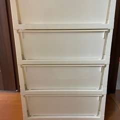 ニトリ　4段タンス　収納ケースの画像