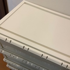 ニトリ　4段タンス　収納ケースの画像