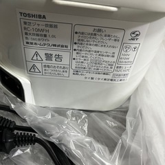 使用感あり　東芝 2015年製 炊飯器 5.5合炊きの画像