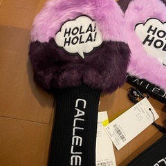 新品未使用　タグ付き CALLEJERA カジュヘラ ヘッドカバーセットの画像