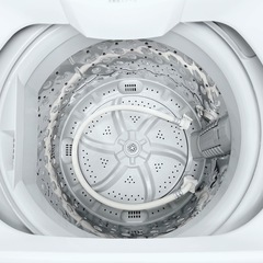 (送料無料) 2022年 極美品 6kg 洗濯機 部屋干しモード 予約タイマー機能付 ⑥の画像