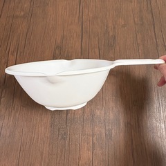 【差し上げます・12/16まで】持ち手付きボウル・ざるセットの画像