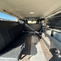 ハイエースワイドバン　キャンプ仕様の画像