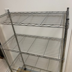 収納ラック　メタルラック　の画像