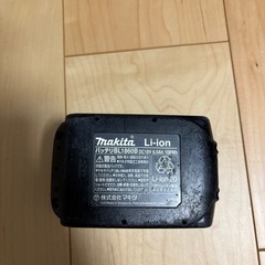 マキタ純正バッテリー　BL1860①の画像