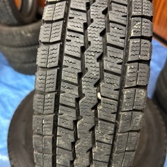 155-80r14LT   ダンロップ ウィンターマックス01 バリ溝の画像