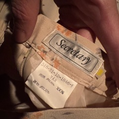 フレアスカート ライトピンク色　7AR SECRETARY の画像