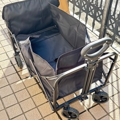 前開放　大容量160L折りたたみキャリーカー の画像