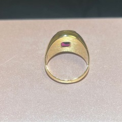 新品仕上げ済み!超美品！10K メンズ指輪の画像