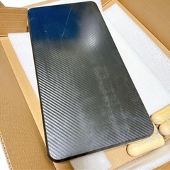 モニタースタンド テーブル 机 木製 幅40 x 20×10 ブラック　傷ありの画像