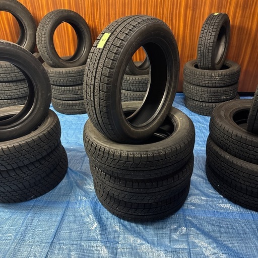 165-60r15 BRIDGESTONE VRX  バリ溝