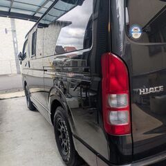 ハイエースS-GL200系3型　ガソリン2000cc　ブラック　走行距離約90000キロの画像