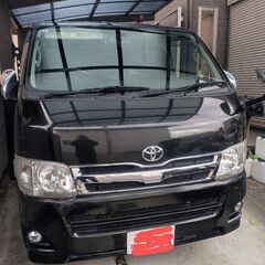 ハイエースS-GL200系3型　ガソリン2000cc　ブラック　走行距離約90000キロの画像