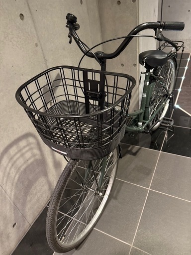 【お引き取り中/個別返信控えていますご了承ください】【¥5000】引越しのためお譲りします◎頑丈カゴの自転車