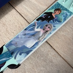 中古 訳あり アナ雪 エルサ キックボードの画像