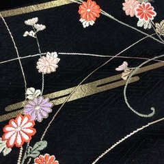 『極上・逸品』黒地の名古屋帯
の画像