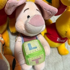 ディズニー ぬいぐるみ     プーさん等の画像