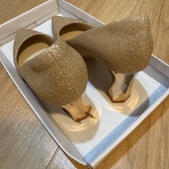 結婚式　パンプス　靴の画像