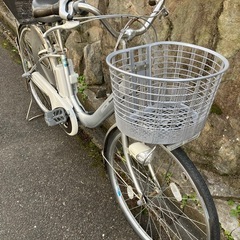 パナソニック/優良中古バッテリー付き電動アシスト/自転車店から出品/ 26インチ/品質最高！防犯登録ok の画像