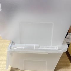 収納ケース２つの画像