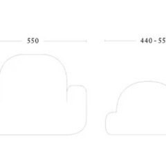 座椅子 6段階調節 リクライニング ひじ掛け付きの画像