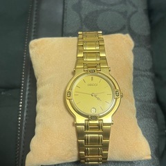美品 グッチ GUCCI 9200M ゴールド デイト メンズ 腕時計 の画像