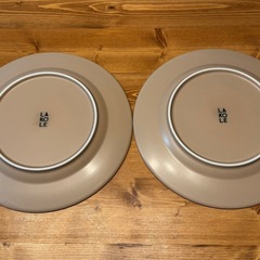 プレート皿2枚セットの画像