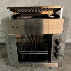 2025年製リンナイ 赤外線上火グリラー rgp-43svの画像