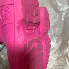 クロックス キッズ 長靴の画像