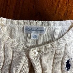 ラルフローレン　85サイズ　カーディガンの画像