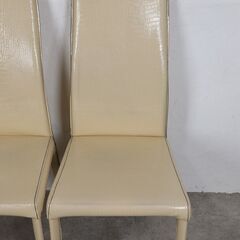 ダイニングチェア 食卓チェア リビングチェア チェア クロコダイル柄 クロコ 椅子 イス 2脚セット RWcha125の画像