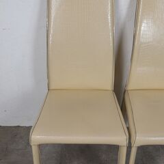 ダイニングチェア 食卓チェア リビングチェア チェア クロコダイル柄 クロコ 椅子 イス 2脚セット RWcha125の画像