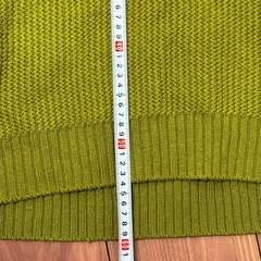 ローリーズファームグリーンニットレディースの画像