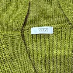 ローリーズファームグリーンニットレディースの画像