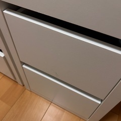 IKEA　ミッケ　引き出し　2セット　少し汚れありの画像