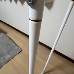 ニトリ 洗濯機ラック クルス ピュアホワイト ランドリーラックの画像