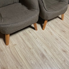 1人掛けソファー２脚セットの画像