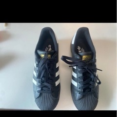 adidas SUPERSTAR ブラック/の画像