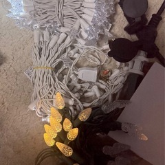 クリスマス　LEDイルミネーションセット新品、収納Box、センサー付き屋外ケーブルなどの画像