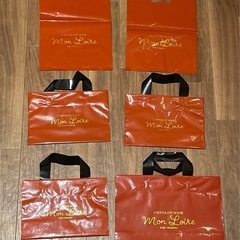 モンクレール ショッパー 紙袋計5枚 ビニール袋計7枚 色々まとめ売りの画像