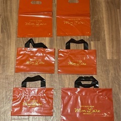 モンクレール ショッパー 紙袋計5枚 ビニール袋計7枚 色々まとめ売りの画像